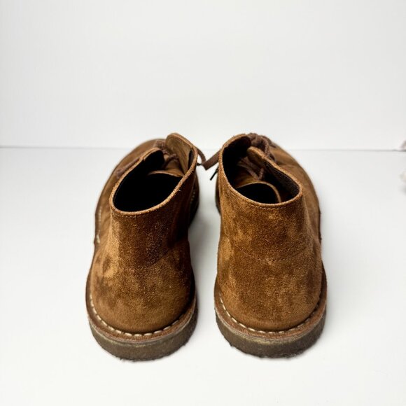 J. Crew Adults' 1990 MacAlister Men's Boots in Brown Italian Suede Sz 12 - Picture 6 of 9